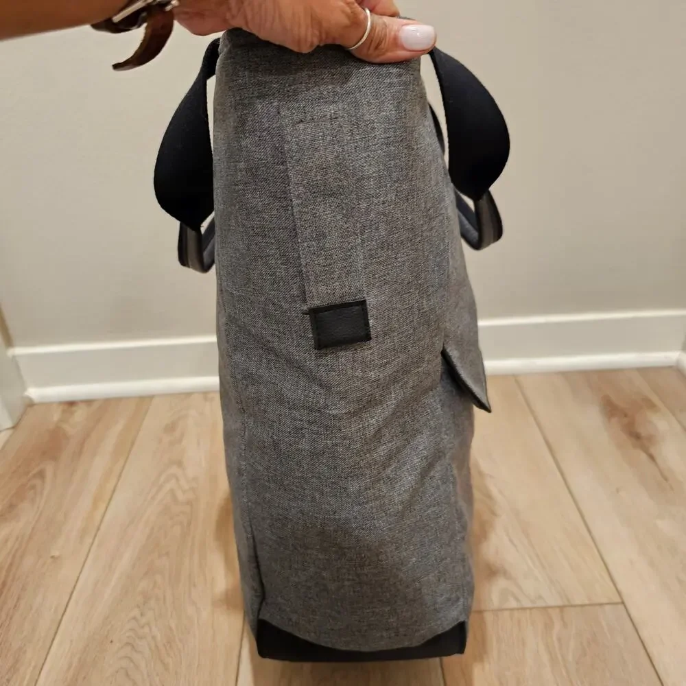 NWOT Bugaboo Bee XL Mammoth Gray Melange Bag